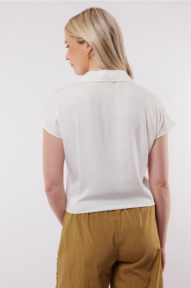 PORTOFINO BLOUSE 25ZFBC03 011 OFFWHITE